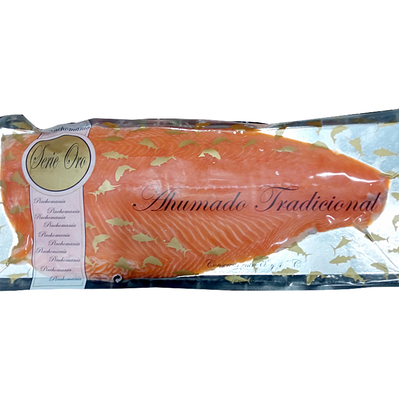 Salmón ahumado noruego precortado (1,3 a 1,8 pieza)