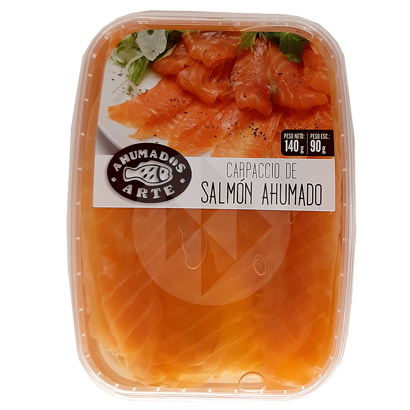 SALMÓN AHUM.CARPACCIO aceite 140g.(ARTE)