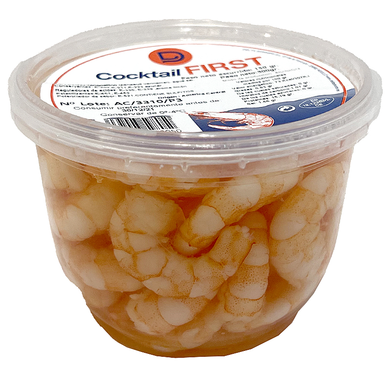 LANGOSTINO PELADO PEQUEÑO 150g.  (DELTA)