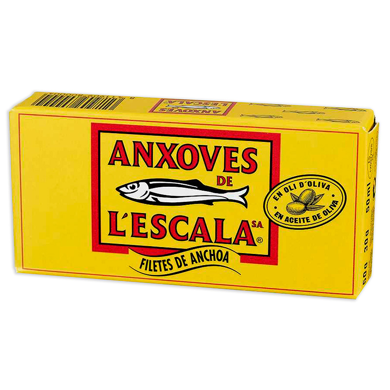 ANXOVA FILET OLI D'OLIVA 25/50g.  (ANX.ESC)