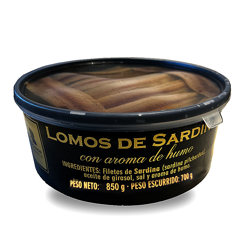 SARDINA OLI FUM.FRESCA SAFATA 850gr